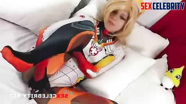 (Overwatch) Mercy Deepfake [Short Masturbation]