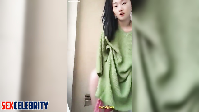 Chinese deepfake erotic with hot Zhou Dongyu = 周冬雨 智能換臉 色情