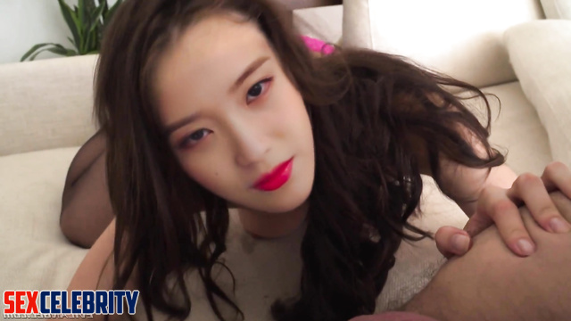 IU deepfake porn (she adores licking balls and dick) / 이지은 섹스 테이프 [PREMIUM]