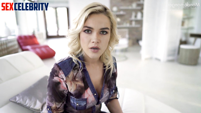 DeepFake Florence Pugh loves a tight white cock [PREMIUM]