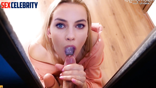 Margot Robbie loves big dicks in her mouth and hands, sex tapes [PREMIUM]