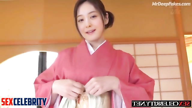 Nude Fake Nozomi Sasaki in Kimono // 佐々木 希  ディープフェイク