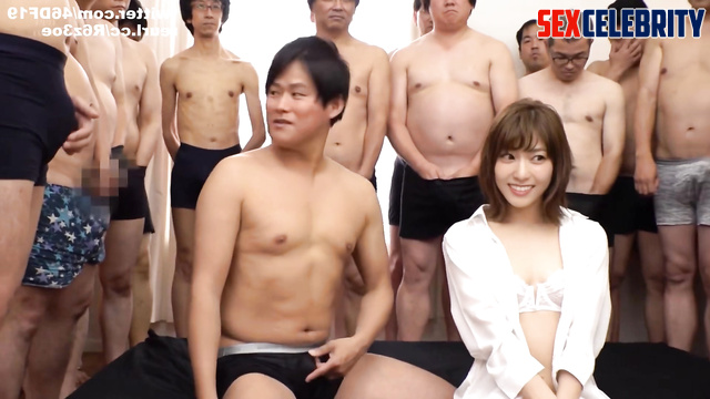 Matsumura Sayuri Nogizaka46 gangbang scene / 松村沙友理 乃木坂46 ディープフェイクポルノ [PREMIUM]