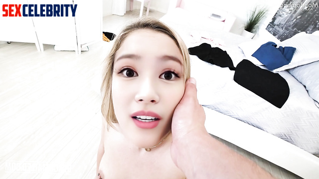 Sana (face swap) likes fingers and dicks licking / 사나 트와이스 [PREMIUM]