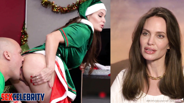 Big tits christmas elf fucked hard - ai Angelina Jolie [PREMIUM]