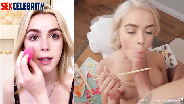 Kiernan Shipka eating dick like sashimi, hot deepfake [PREMIUM]