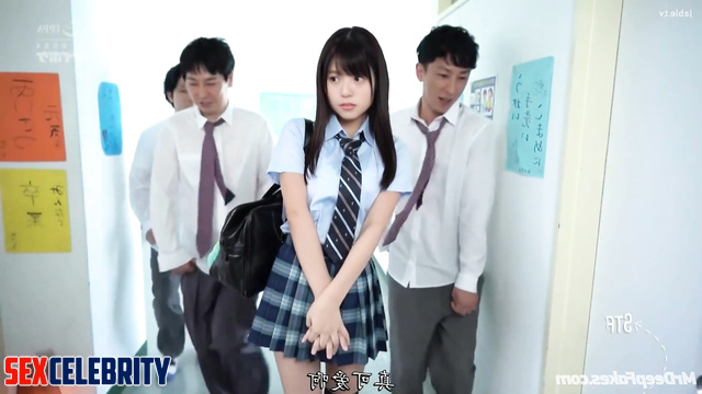 Schoolgirl Asuka Saito showed to classmates pussy - 齋藤 飛鳥 ディープフェイク