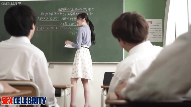 Teacher seduced by student, Kanna Hashimoto Rev. from DVL ai 橋本 環奈 ポルノ