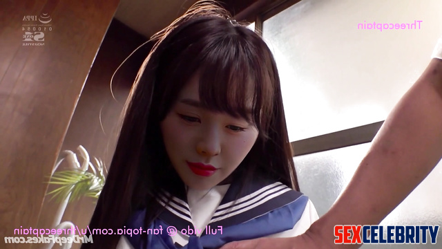 Wonyoung (장원영 아이브), sexy schoolgirl seduced by old fart - deepfake