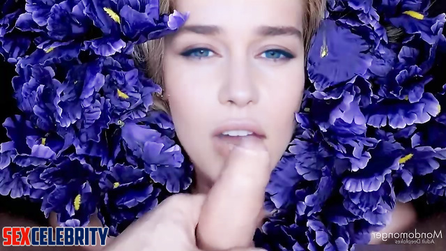 Emilia Clarke in pov blowjob porn - fake celebrity porn [PREMIUM]