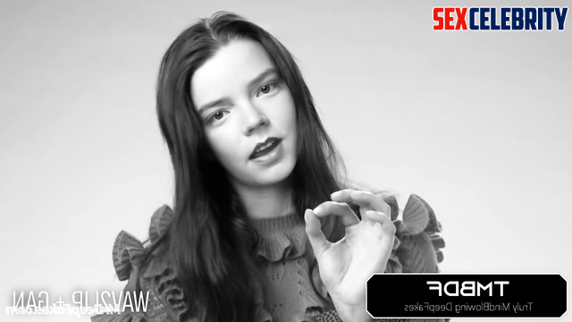 (AI fakes) Anya Taylor-Joy knows everything about BDSM