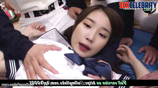 Baseball team licks fake IU's sexy body (이지은 섹스 테이프)