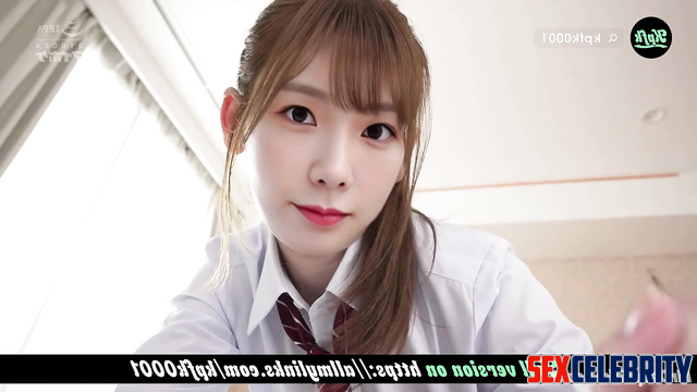 Good school bitch Taeyeon is waiting for your cock, fakeapp (태연 얼굴 교환)