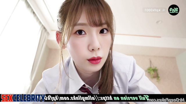 Good school bitch Taeyeon is waiting for your cock, fakeapp (태연 얼굴 교환)