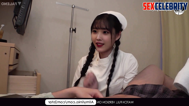 Too much working makes pigtailed nurse horny - IU 이지은 딥 페이크 에로틱