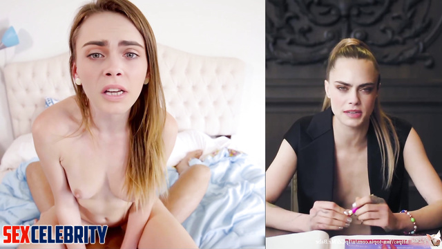 Cara Delevingne takes a punishment from stepdaddy // real fakes [PREMIUM]