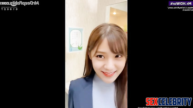 Sexy Jisoo (지수 블랙핑크) fuck with colleagues at work / fakeapp