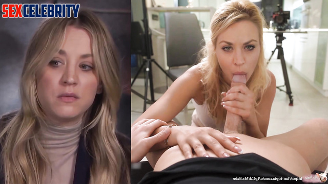 Sexy blonde Kaley Cuoco convinced into anal sex (POV deepfake)