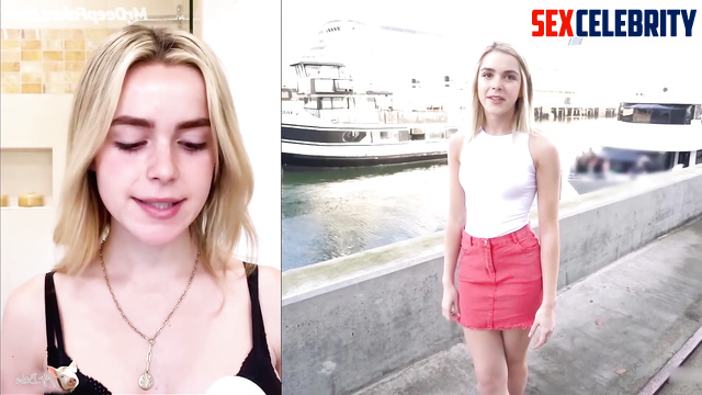 Kiernan Shipka after fucking got cum in mouth - fake porn