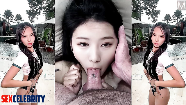 Hot Sana TWICE (사나 딥페이크) in breathtaking blowjob pmv - fakeapp