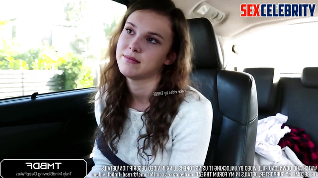 Sneaky fuck with my hot stepdaddy - Millie Bobby Brown fakes