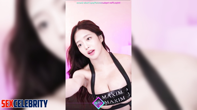 Solo dances on a webcam - Minnie hot deepfake video [민니 섹스 테이프]