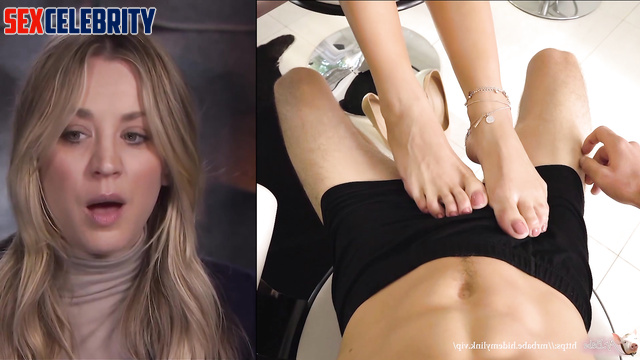 Hot blonde Kaley Cuoco shares her impressions of anal fucking - ai