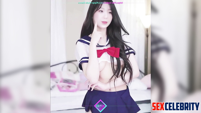 태연 소녀시대 Taeyeon loves dirty dances - solo home porn