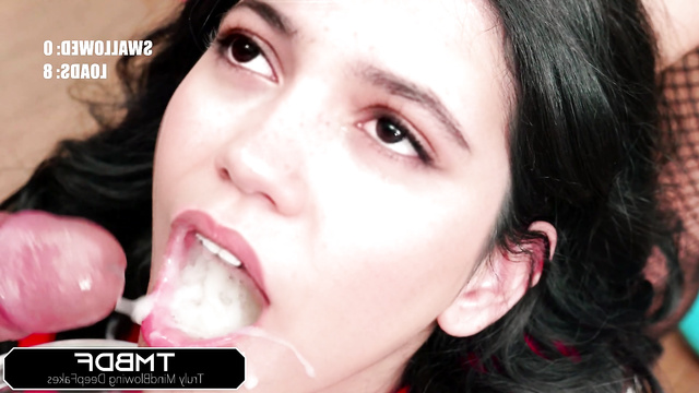 She loves to swallow sperm - Jenna Ortega deepfake