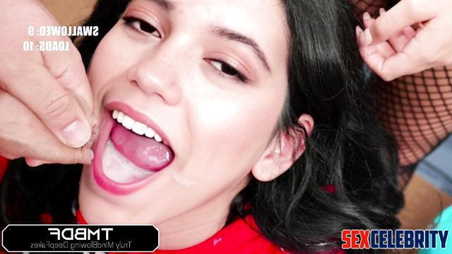 She loves to swallow sperm - Jenna Ortega deepfake