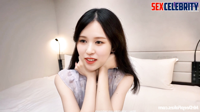 Mina (TWICE) showed what kind of panties she has, fakeapp (딥페이크 미나)