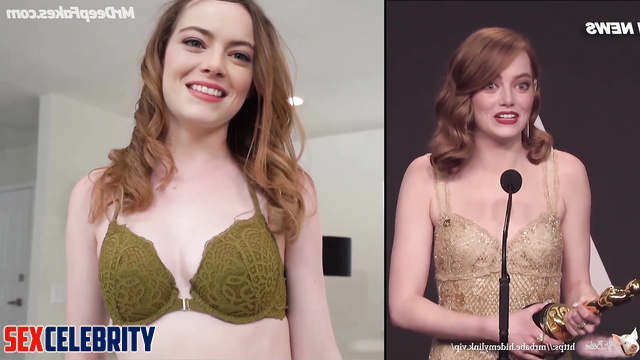 After winning an Oscar, Emma Stone gets fucked hard, face swap