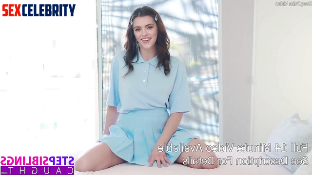 Missionary sex games with cute brunette Daisy Ridley (pov face swap)