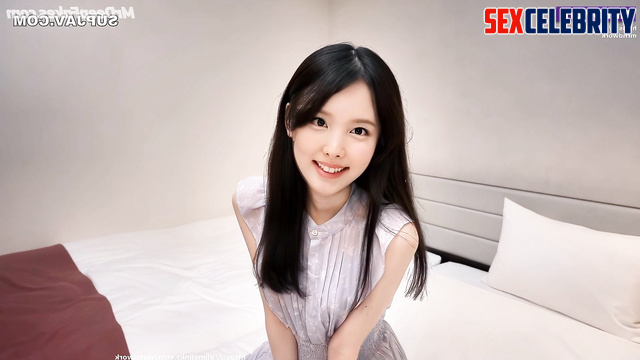 Shy little teen Nayeon (나연) gets hot creampie / TWICE 트와이스 가짜 포르노