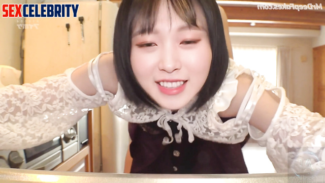 AI OH MY GIRL, Arin took her husband's dick into her mouth (인공지능 아린)