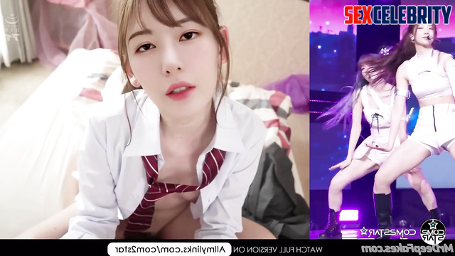 Sakura (사쿠라 르세라핌 아이즈원) ready for anything the producer says - fake pmv