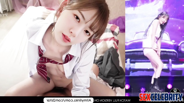 Sakura (사쿠라 르세라핌 아이즈원) ready for anything the producer says - fake pmv