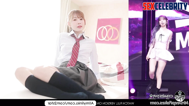 Sakura (사쿠라 르세라핌 아이즈원) ready for anything the producer says - fake pmv