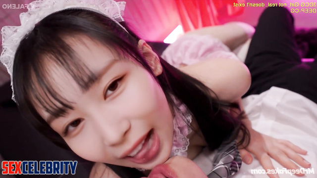 사나 트와이스 she teased your cock with her tongue, Sana pov smart face change