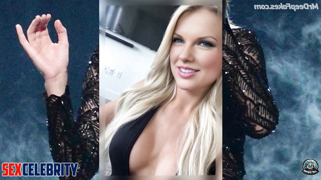 Beauty blonde wants to make handjob to stranger (Taylor Swift face swap)
