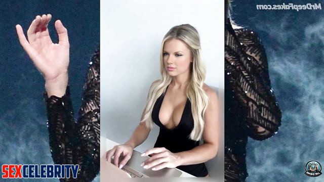 Beauty blonde wants to make handjob to stranger (Taylor Swift face swap)