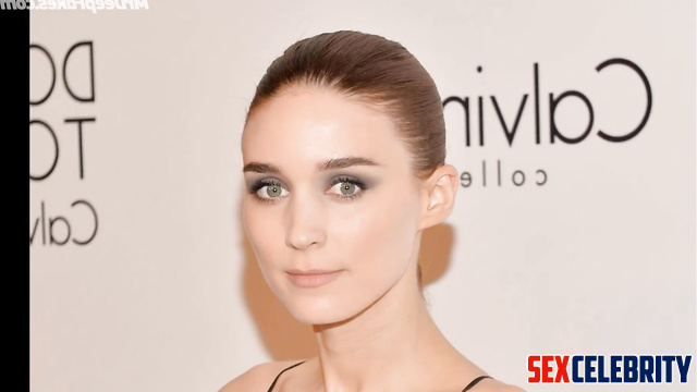 Lewd conversation under a photo of fake Rooney Mara, face swap