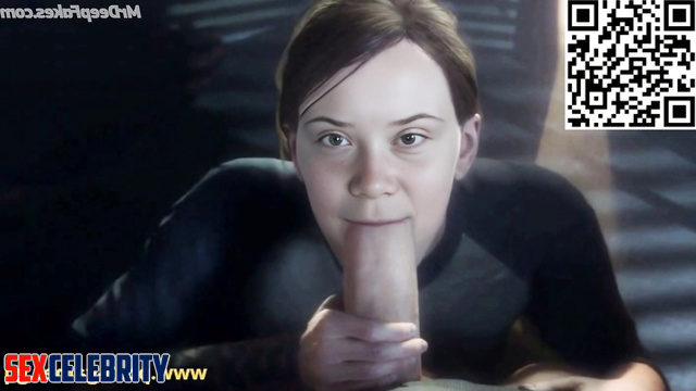 Deepfake Greta Thunberg gets fucked in her chatty mouth