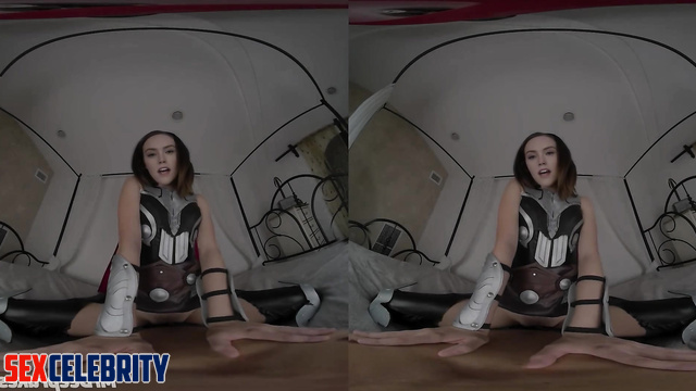 Deepfake Daisy Ridley as Rey from Star Wars wants your dick