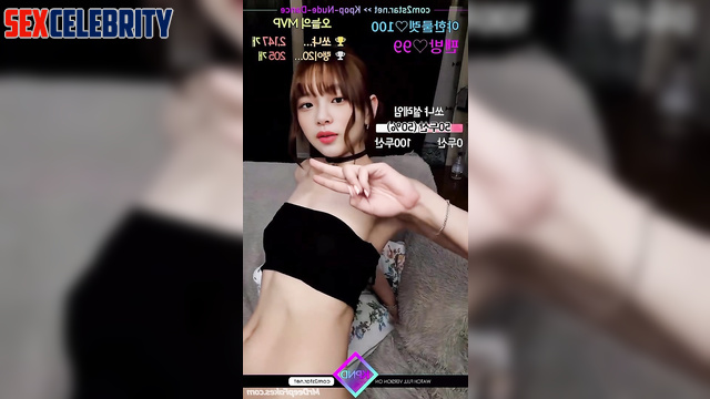 Dirty Minji (민지 뉴진스) works as a webcam model / solo real fake