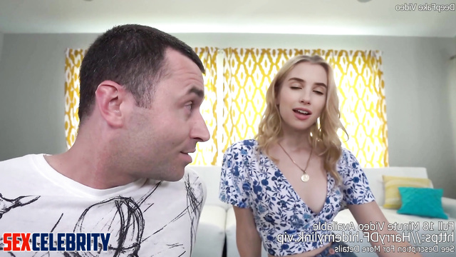 Real fake with horny Emma Roberts - she used a vibrator during fuck