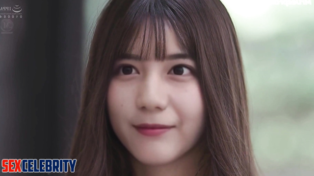 (小坂 菜緒 日向坂46) she came to his house to clean it, Nao Kosaka face swap
