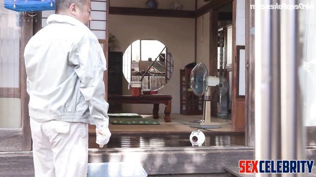 (小坂 菜緒 日向坂46) she came to his house to clean it, Nao Kosaka face swap