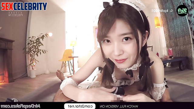 Housemaid took your dick in her hands for a small fee ai IU 이지은 딥 러닝 프로그램