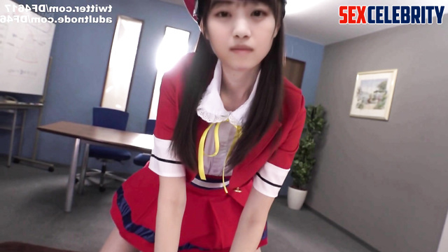 J-Pop Nishino Nanase in costume is sucking on knees - deepfake (西野七瀬 乃木坂46 フェラ ディープフェイク) [PREMIUM]